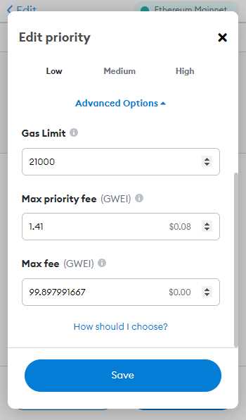 Exploring the withdrawal limits and fees in MetaMask