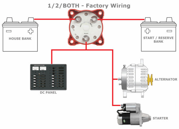 Boat Battery Switch Wiring Diagram