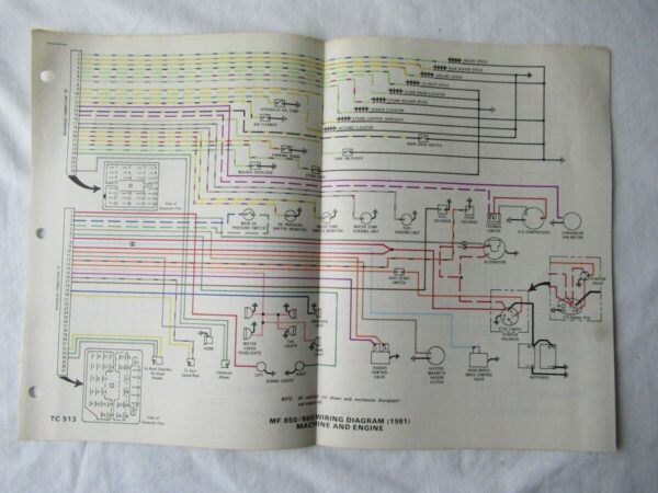 Ford 850 Tractor Wiring Diagram