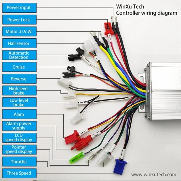 Electric Scooter Throttle Wiring Diagram