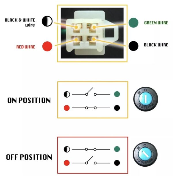 Chinese Scooter Ignition Switch Wiring Diagram