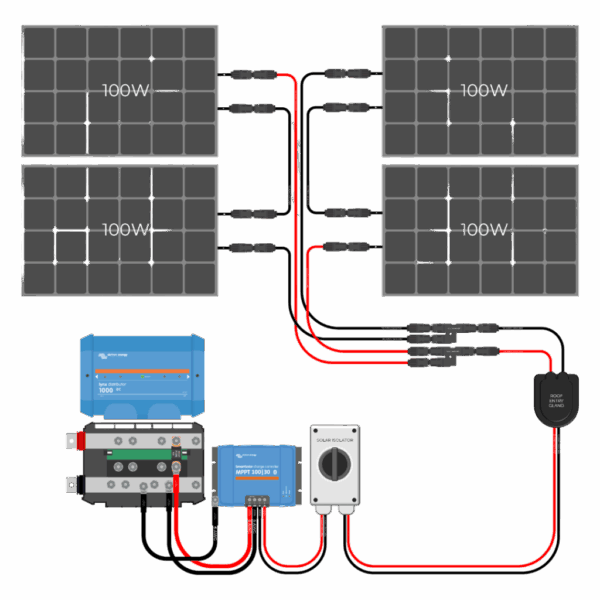 12V Solar Panel Wiring Diagram