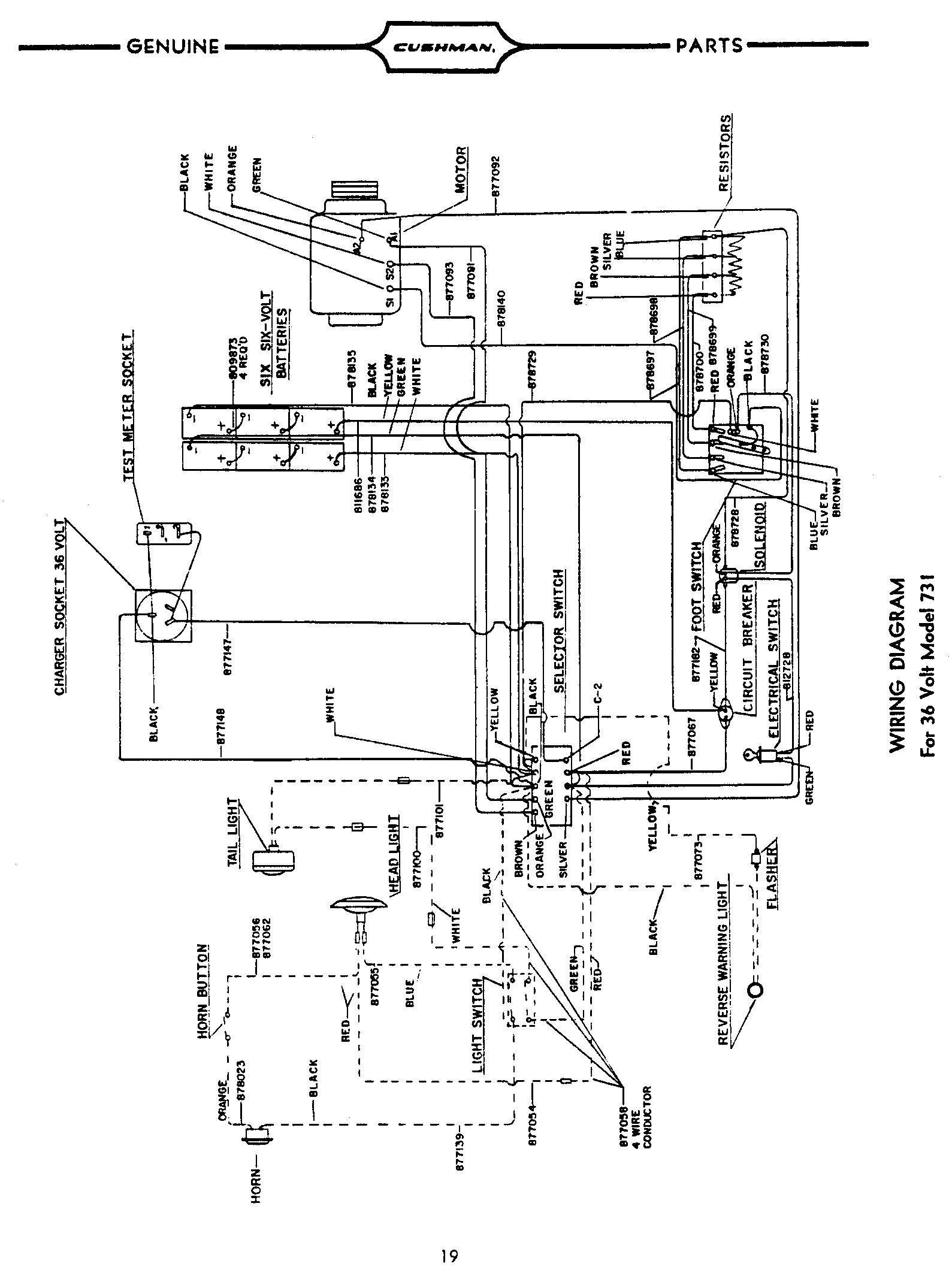 48v Golf Cart Wiring Diagram Wiring Diagram Image