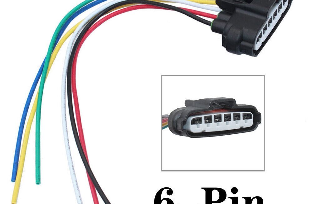 6 way Connector Pigtail 90980 11858 For Toyota Throttle Body Sensor TPS Wire US EBay