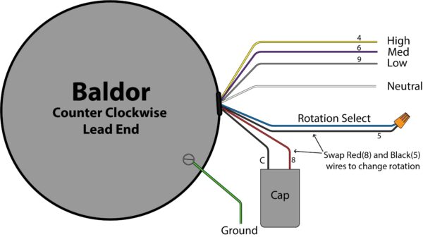 Baldor Motor Wiring Diagrams 1 Phase