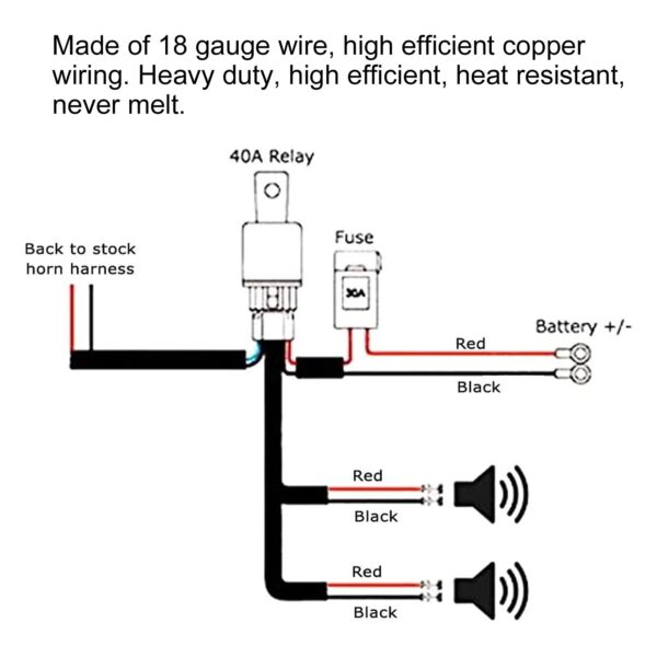 Air Horn Relay Wiring Diagram
