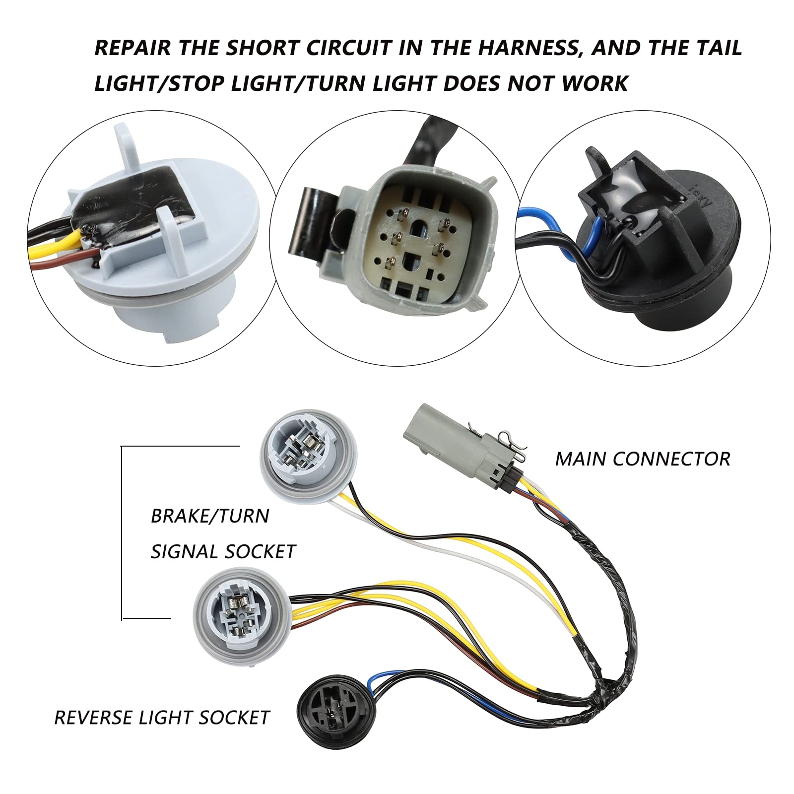 Amazon JL3Z 13412 A Tail Light Lamp Wiring Harness Socket Holder And Wire Compatible With Ford Pickup F150 F 150 2018 2019 2020 Without Bulb Automotive Amazon JL3Z 13412 A Tail Light Lamp Wiring Harness Socket Holder And Wire Compatible With Ford Pickup F150 F 150 2018 2019 2020 Without Bulb Automotive
