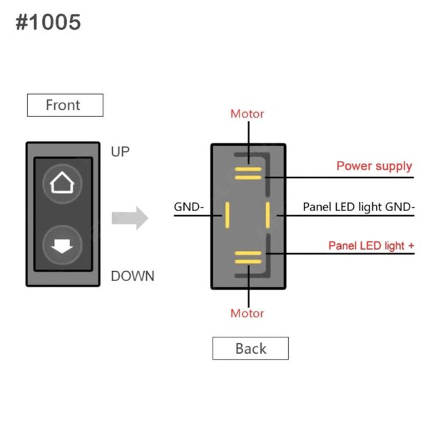 6 Pin Power Window Switch Wiring Diagram