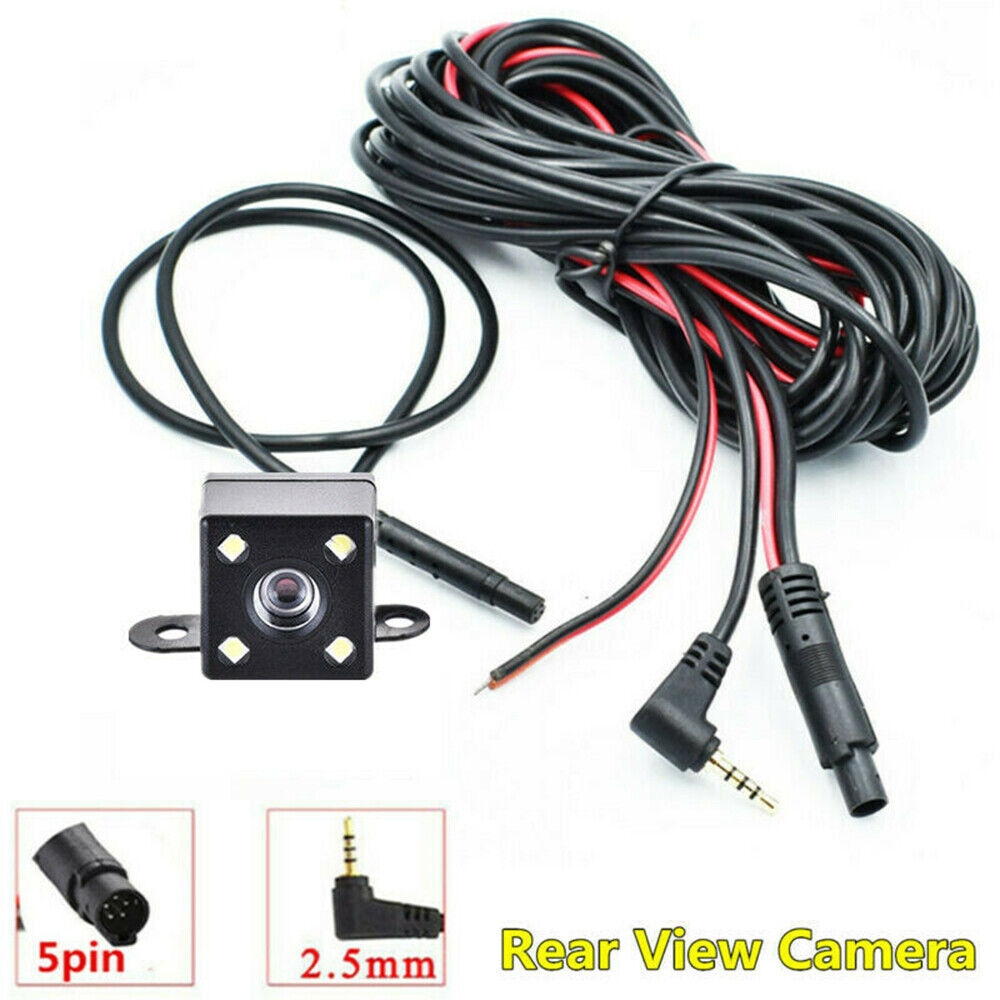 Car Vehicle Rear View Parking Backup Camera Video Reverse Camera Cable Waterproo