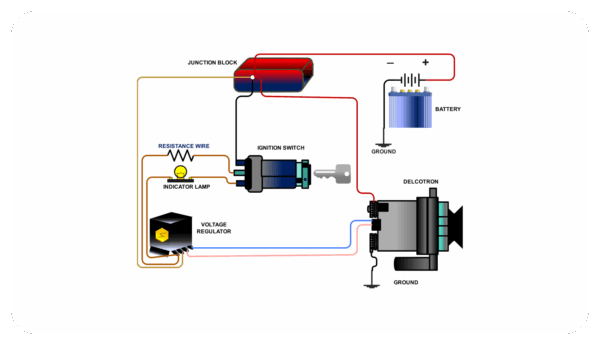 Delco Remy Alternator Wiring Diagram