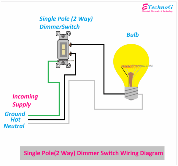 Wiring Diagram For Dimmer Switch