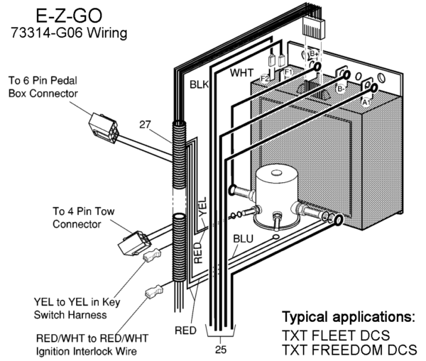 Ez Go Textron 36 Volt Wiring Diagram