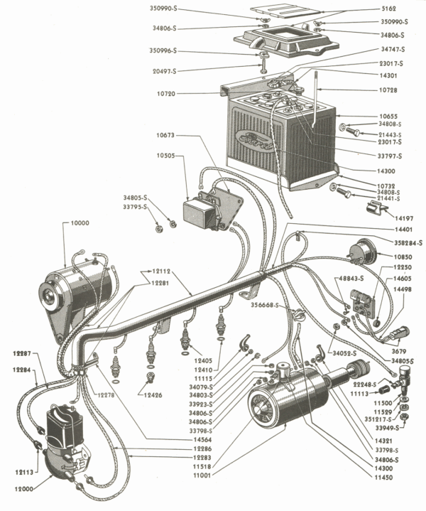 Ford 8N Tractor Wiring Diagram
