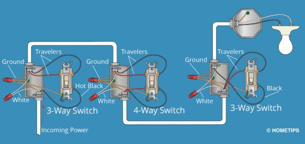 Wiring Diagram For Four Way Switch