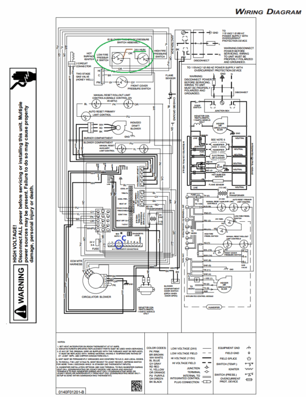 Goodman Furnace Control Board Wiring Diagram