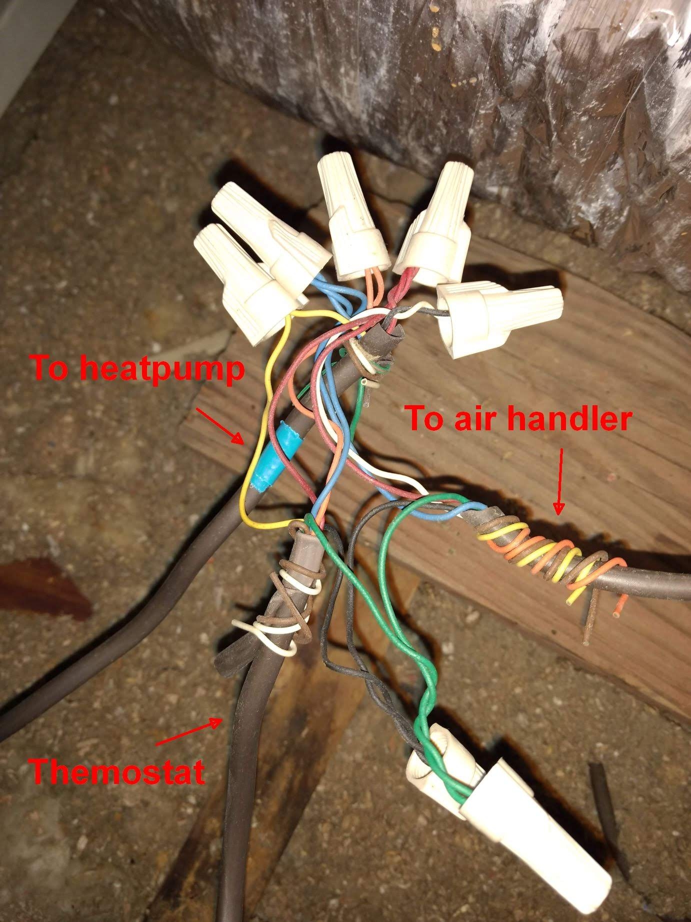 Honeywell RTH5160D Thermostat Wiring W Heat Pump Home Improvement Stack Exchange