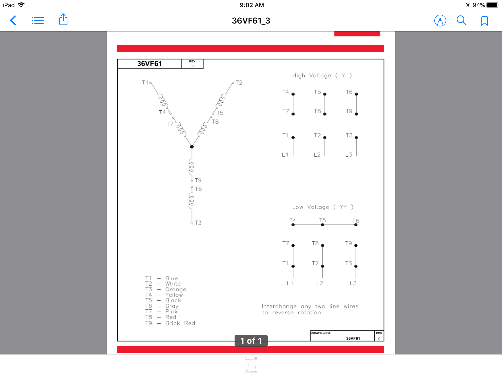 Wiring Diagram For Three Phase Motor