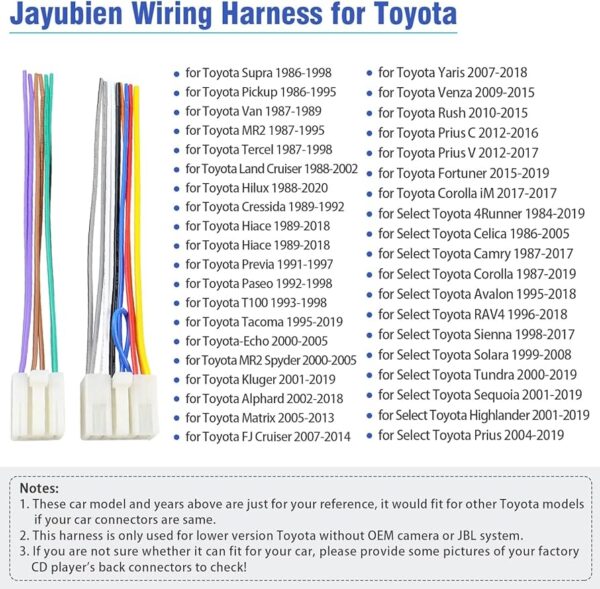 Color Code Toyota Camry Radio Wiring Diagram
