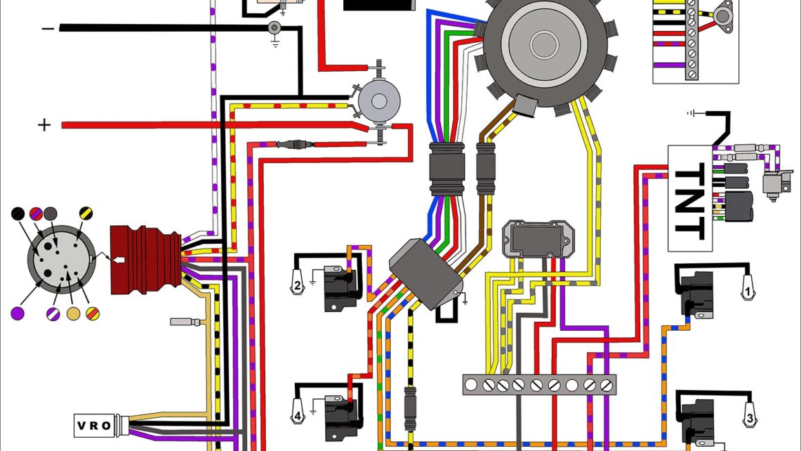 Mastertech Marine EVINRUDE JOHNSON Outboard Wiring Diagrams