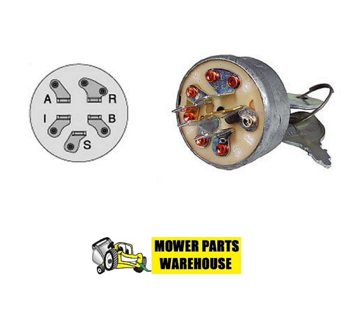 NEW REPL IGNITION KEY SWITCH JOHN DEERE AM103286 AM32318 GRAVELY 019223 3115200 EBay