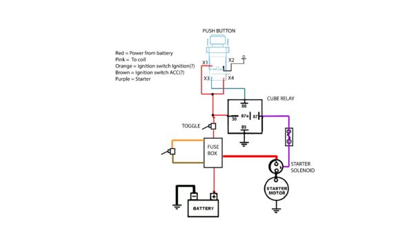Push Button Start Wiring Diagram