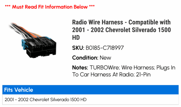 2002 Chevy Silverado Radio Wiring Diagram