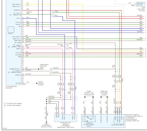 Color Code Kia Radio Color Wiring Diagram