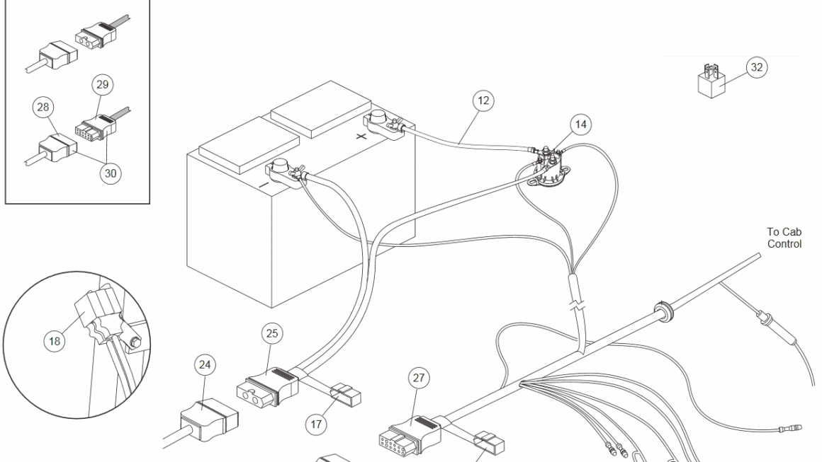 Relay Wiring Diagram Western U0026 Fisher 2 Plug System