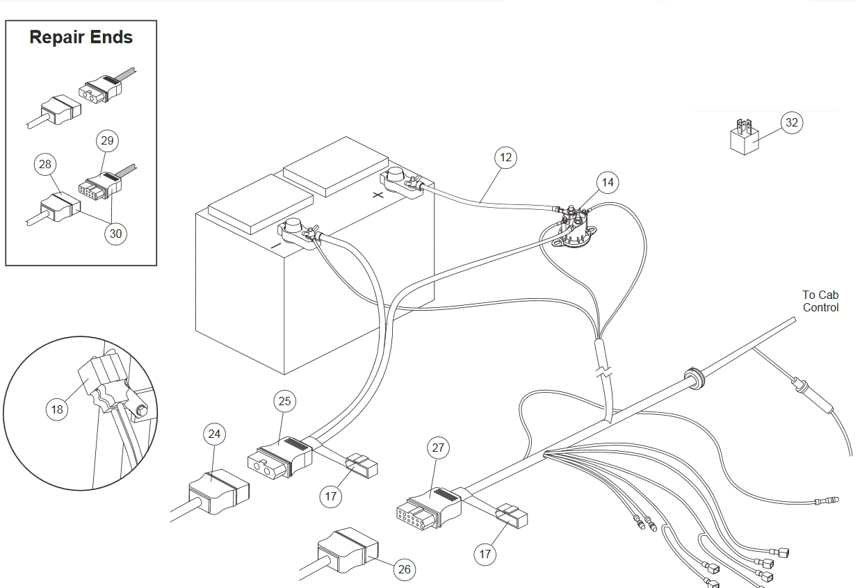 Relay Wiring Diagram Western U0026 Fisher 2 Plug System