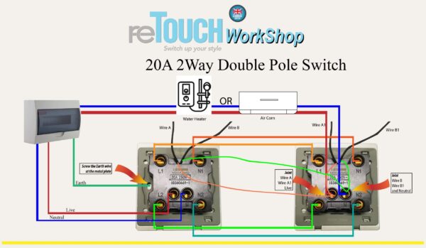 Double Pole Switch Wiring Diagram