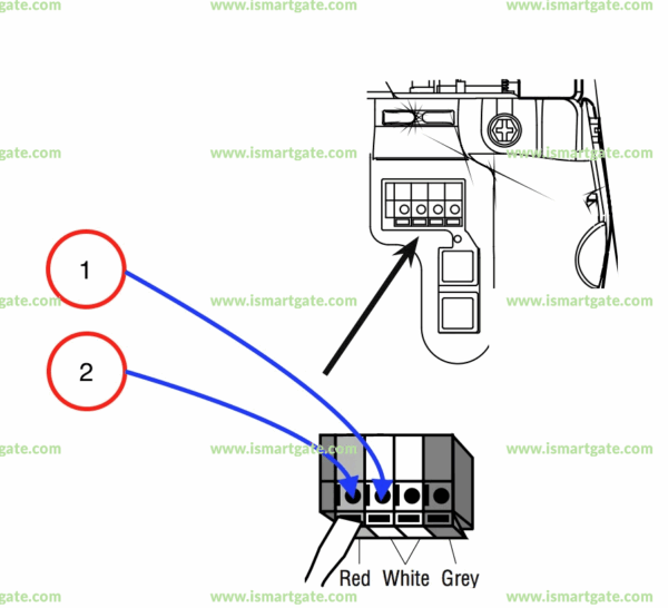 Chamberlain Garage Door Sensor Wiring Diagram