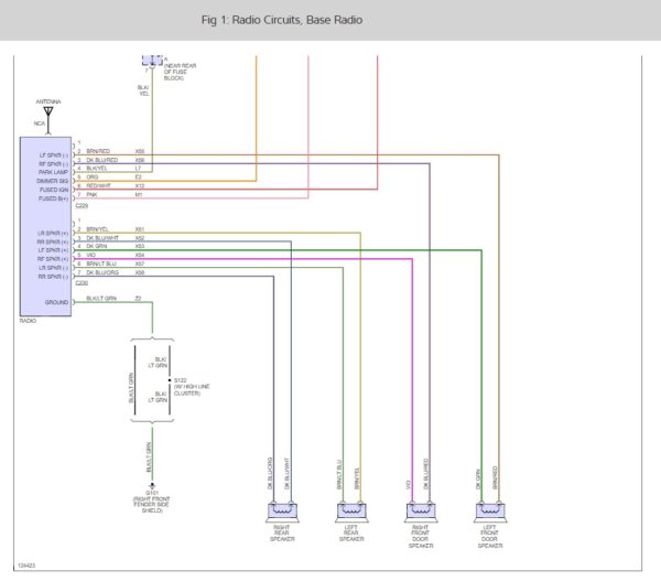 Radio Wiring Dodge Ram 1500 Wiring Diagram Free