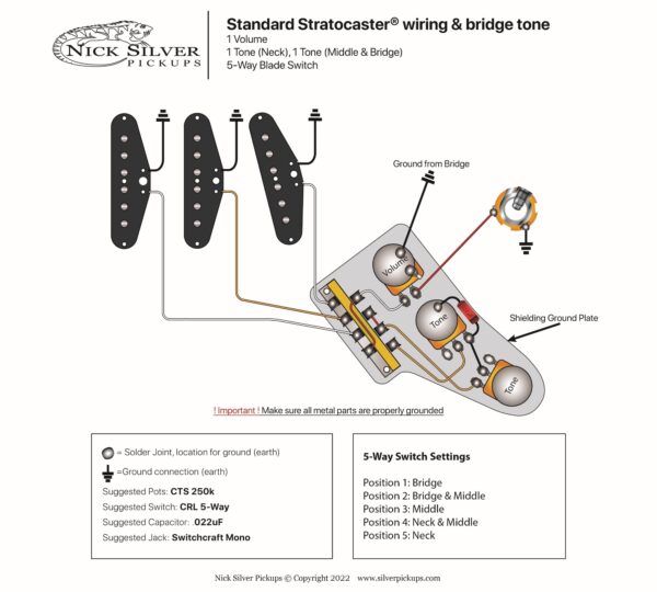 5 Way Strat Switch Wiring Diagram