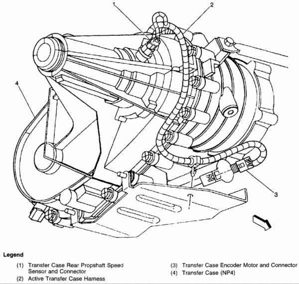 4L60E Transfer Case Wiring Diagram