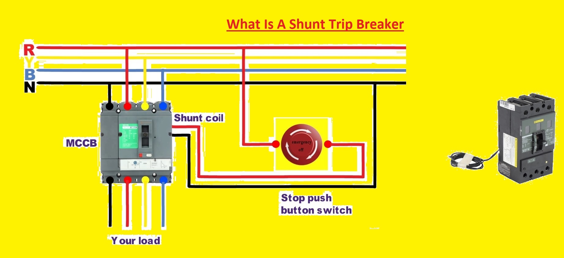What Is A Shunt Trip Breaker U0026 How Does It Work 2023 Detailed Guide What Is A Shunt Trip Breaker U0026 How Does It Work 2023 Detailed Guide