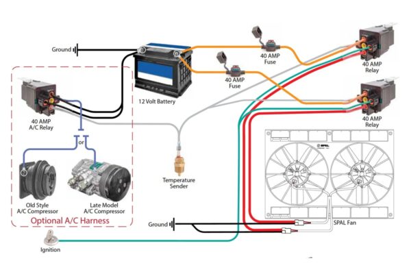 Wiring Diagram For Fan Relay